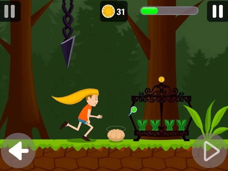 Rapid Cumin Runner Game Screenshot